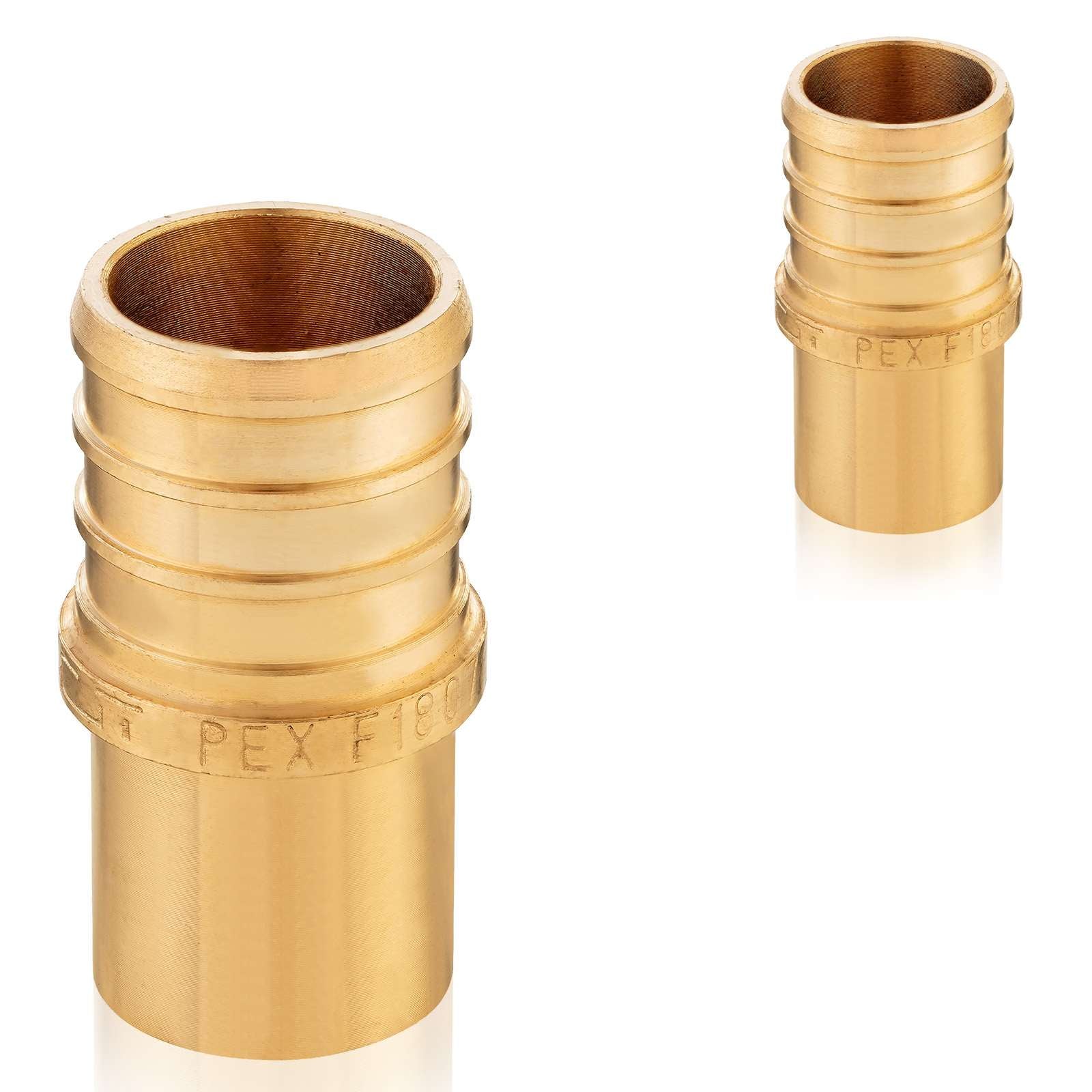 pex b crimp x male copper sweat reducing adapter lead free 17