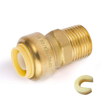 3/4" 3/4" m push fit male adapter