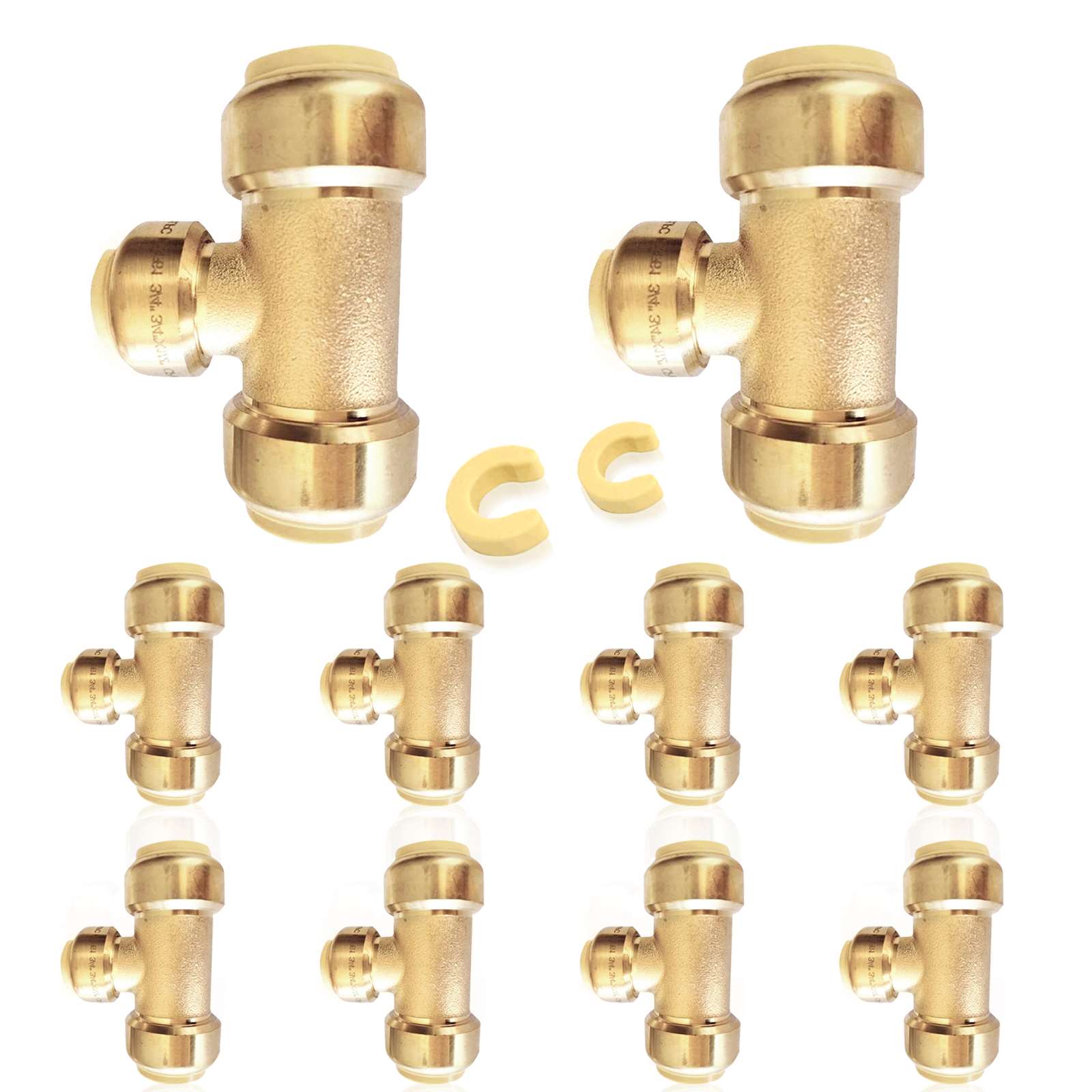 push fit reducing tee 8