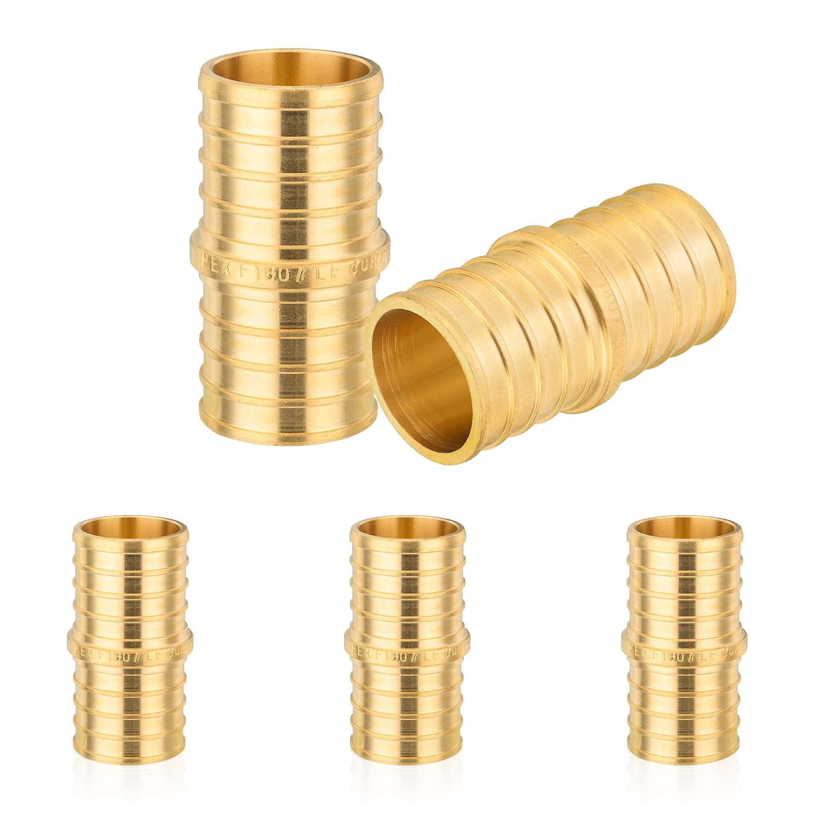 pex b crimp x pex coupling lead free 9