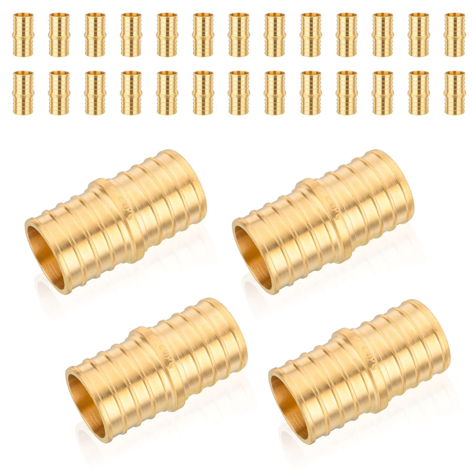 pex b crimp x pex coupling lead free 11