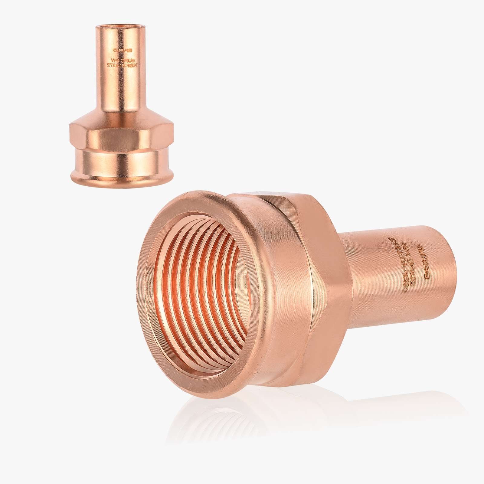 ftg press x female threaded copper reducing adapter lead free 5
