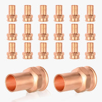 30 pcs 1/2" ftg press 1/2" female threaded copper street adapter (lead free)