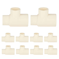 10-Pack 1-1/4" x 1-1/4" x 3/4" CPVC CTS Reducing Tee (Socket)