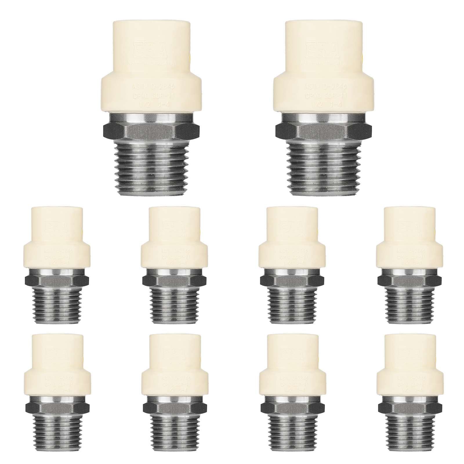 cpvc x male stainless steel adapter lead free 9