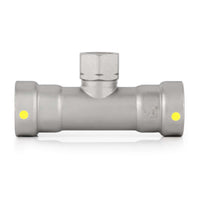 3/4" 3/4" 1/2" press female tee (p p f) 3