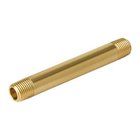 1/4" x4" brass nipple