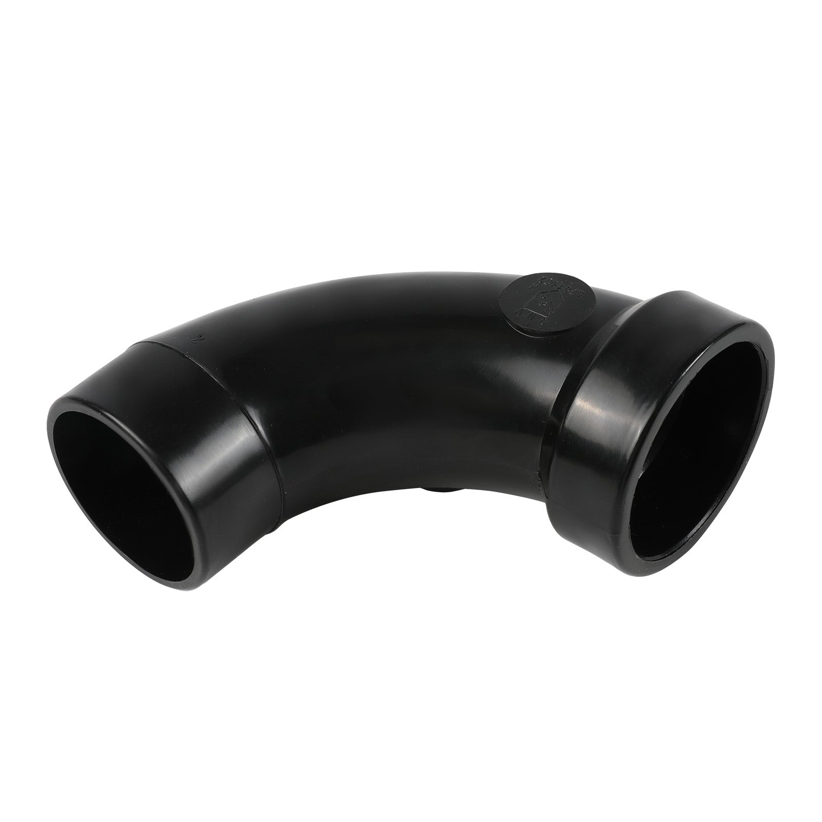 1-1/2 in. abs dwv 90d hub x spigot long sweep street elbow fitting (1/4 bend)