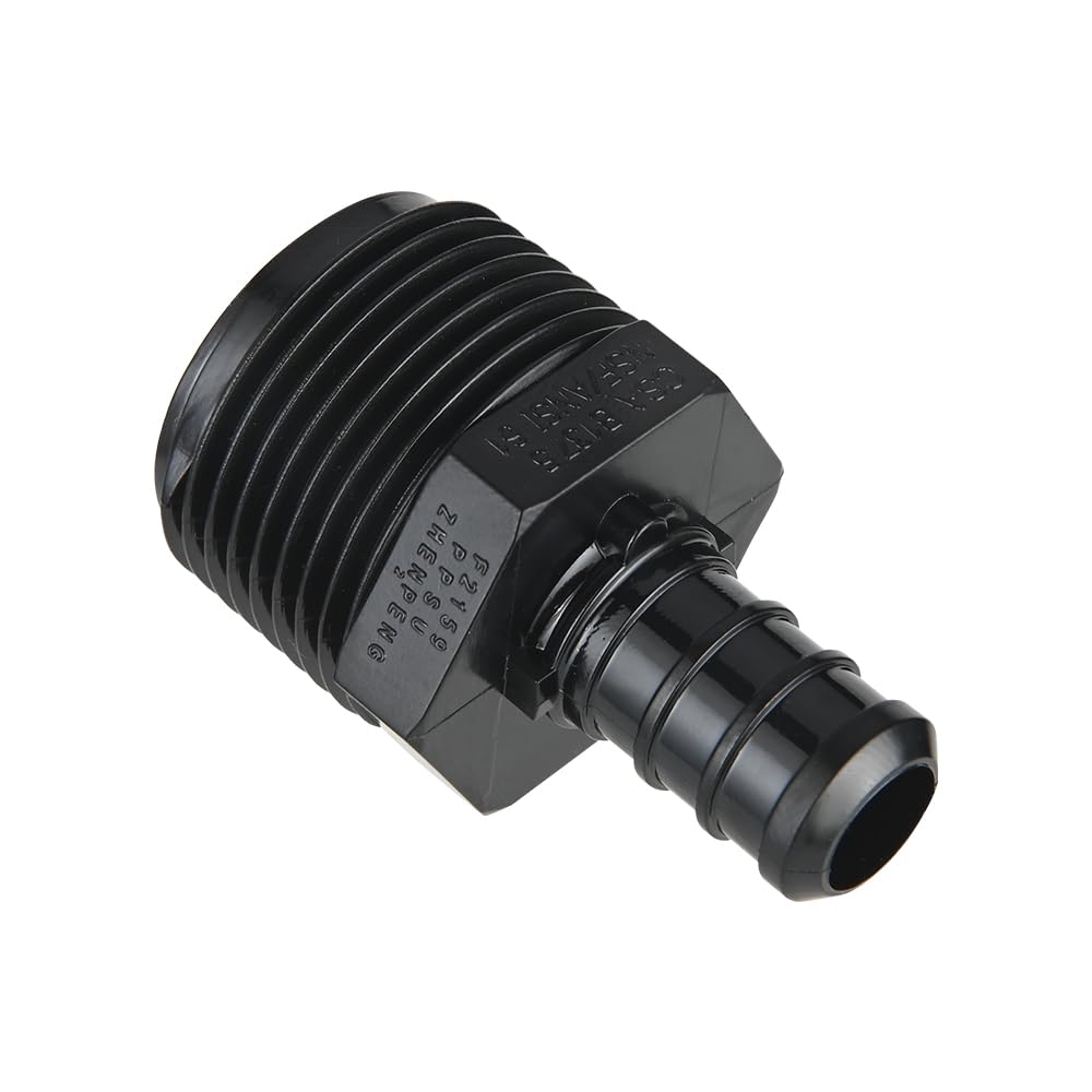 PEX-B Crimp PPSU Male Adapter - Pick Size to Add