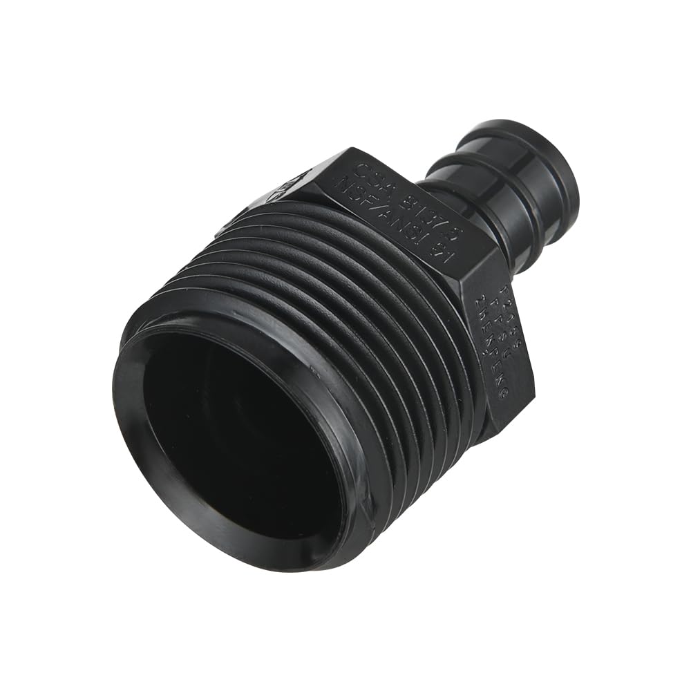 PEX-B Crimp PPSU Male Adapter - Pick Size to Add