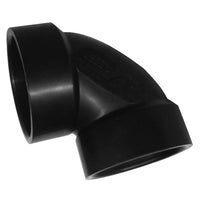 2" ABS DWV Short Turn Elbow Fitting (1/4 Bend)