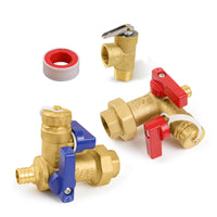 3/4" Isolation Valve Kit (Pex Crimp Inlet)