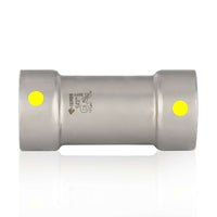 1/2" carbon press coupling, no stop 2