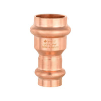 3/4" 1/2" copper press press coupling no stop (lead free)