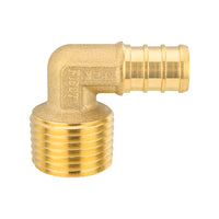 pex-b crimp 3/4" pex 3/4" male threaded elbow (lead free)