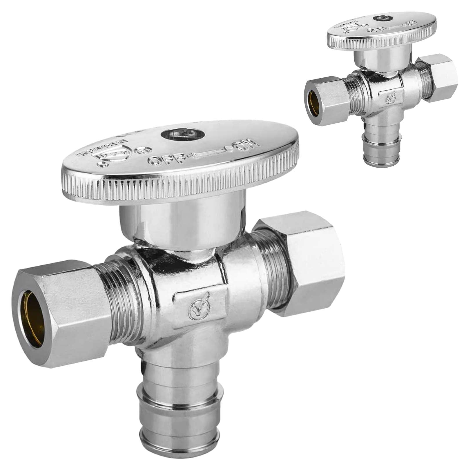 1 2 pex expansion x 3 8 od compr x 3 8 od compr stop valve lead free 11