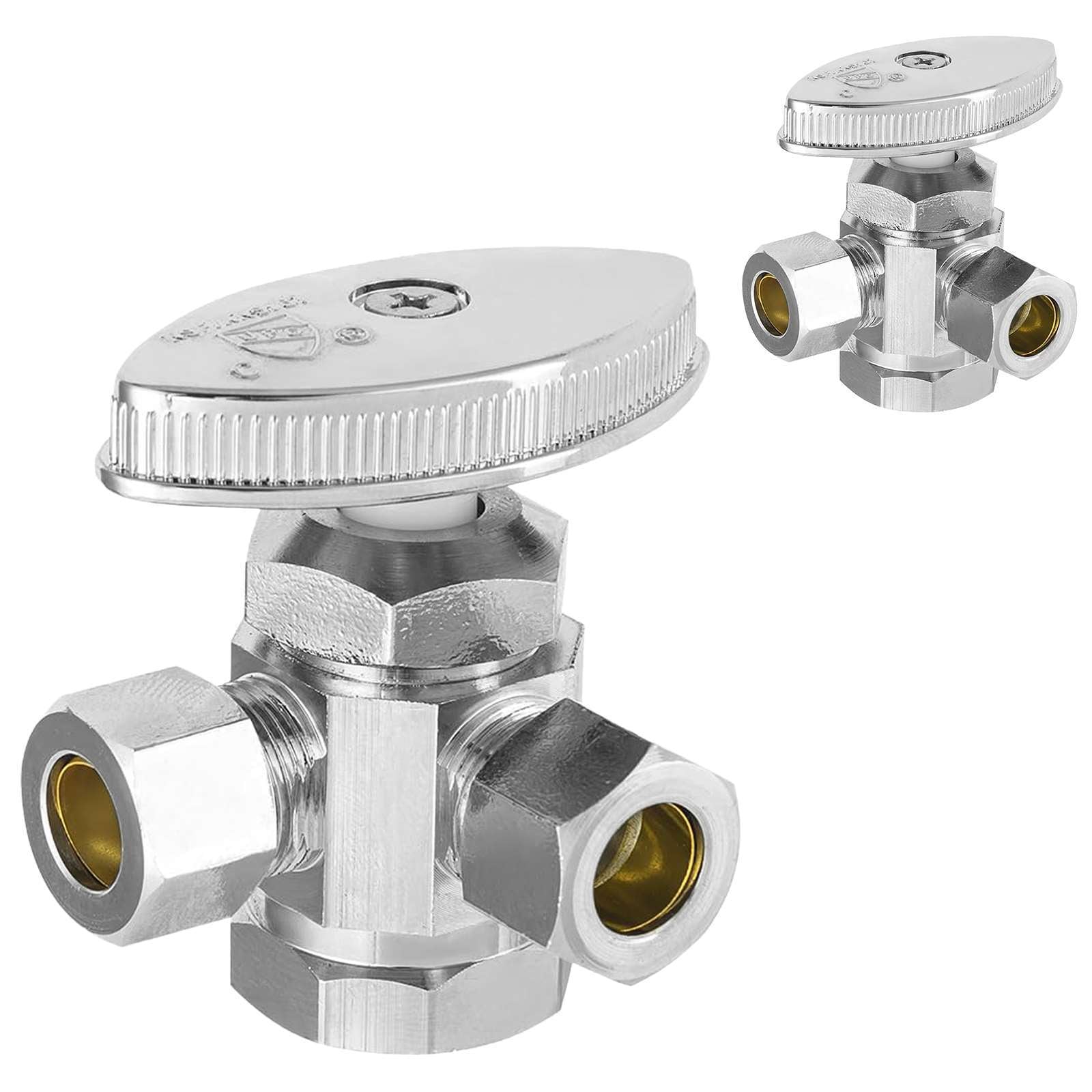 1 2 fip x 3 8 od compr x 3 8 od compr stop valve lead free 14