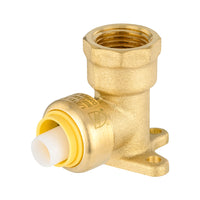 3/4" 3/4" f push fit femele drop ear elbow