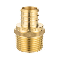 pex-b crimp 3/4" pex 3/4" male threaded adapter (lead free)