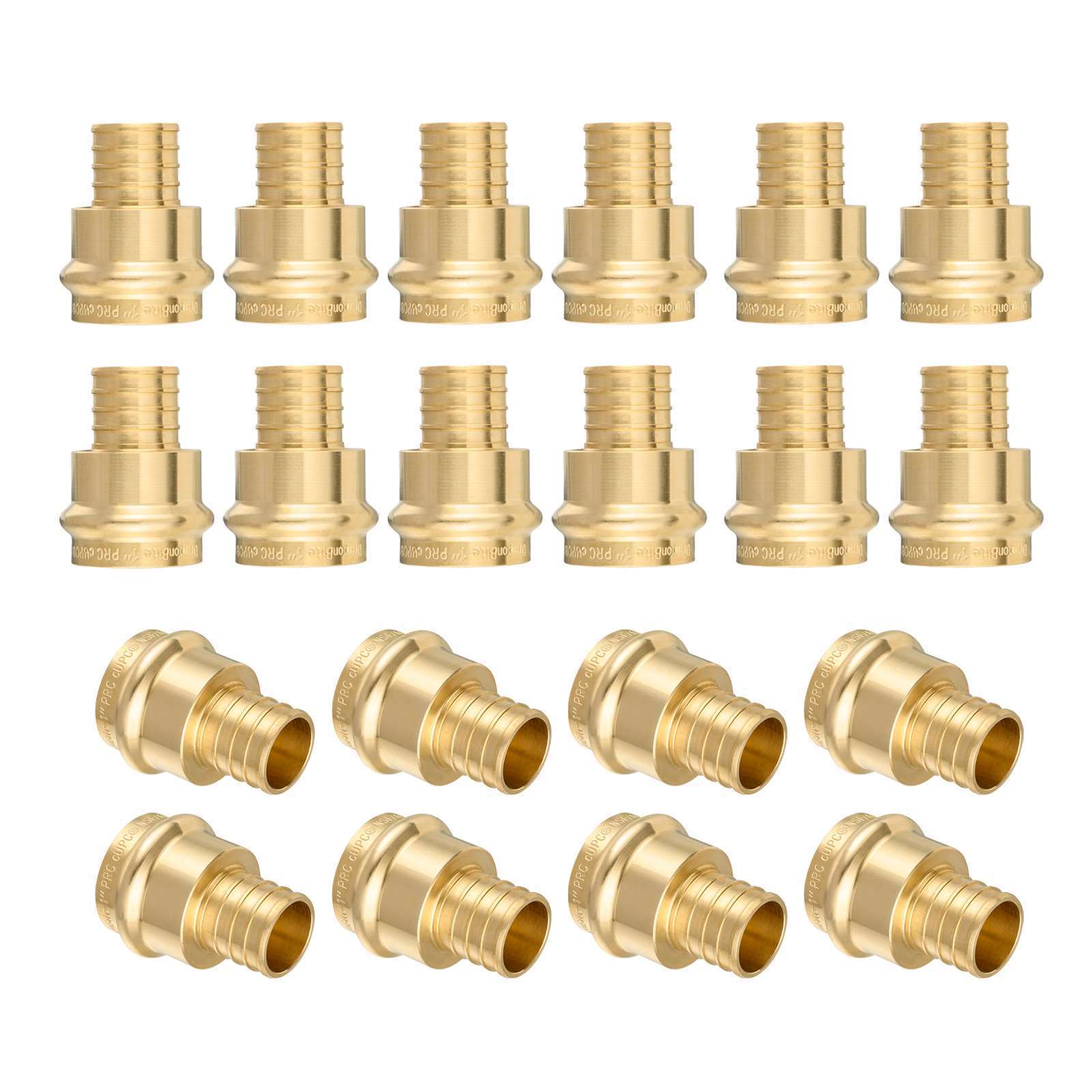 press x pex crimp brass adapter lead free 30