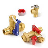 3/4" Isolation Valve Kit (Copper Press Inlet)