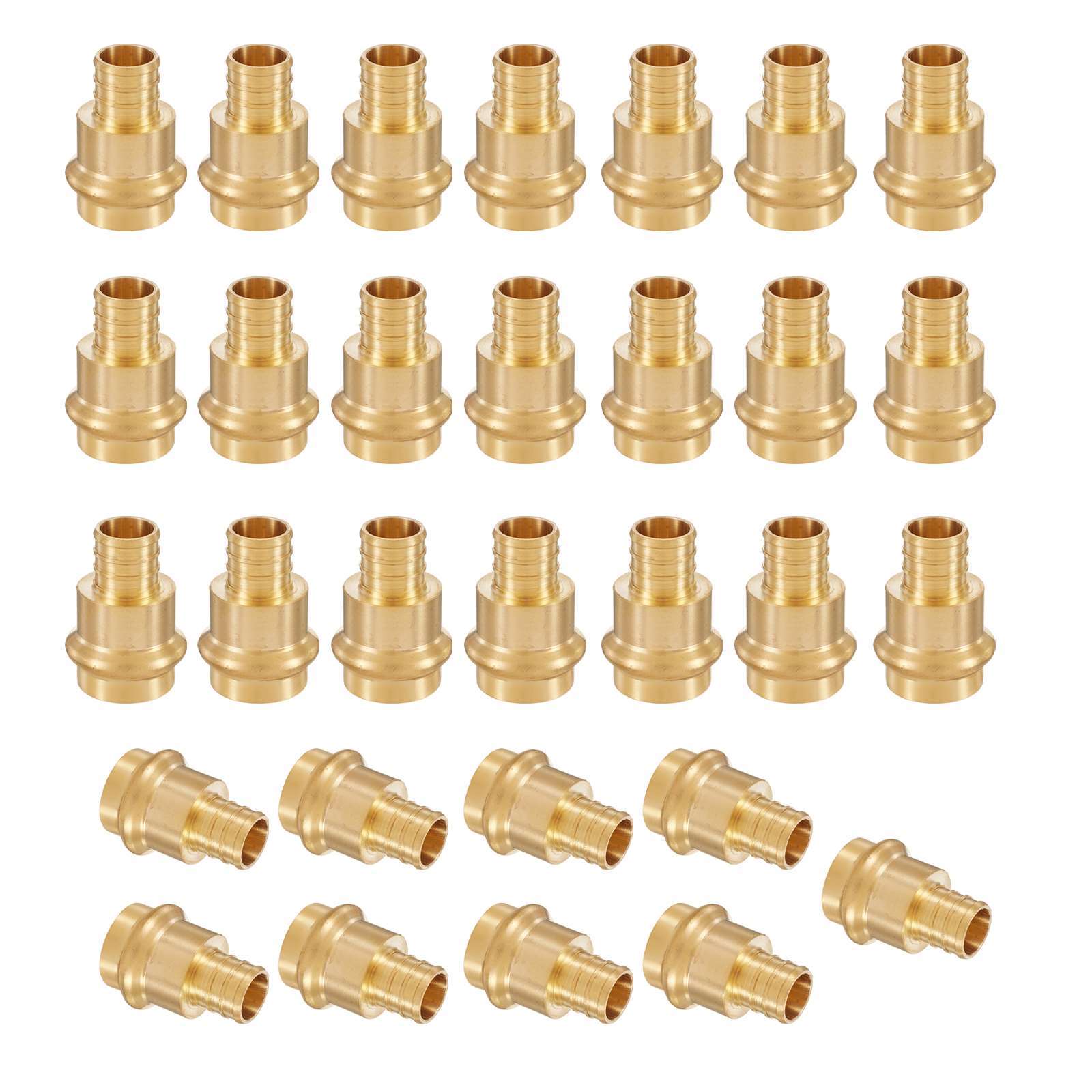press x pex crimp brass adapter lead free 25