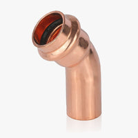 3/4" 45° press copper street elbow (lead free)
