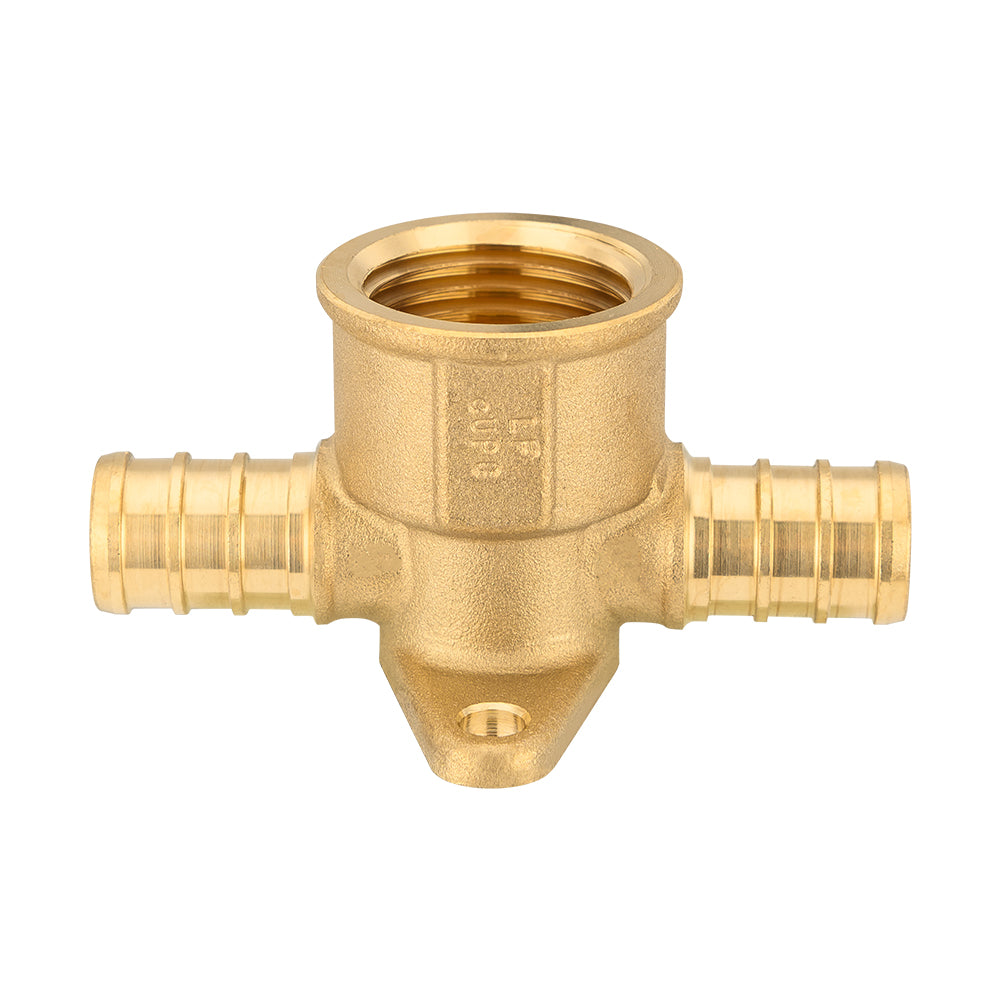 EFIELD 10-Pack 1/2 Inch PEX Brass Ball Valves - Full Port Shut-off Valves, UPC Certified
