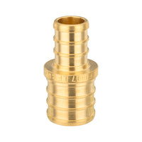 pex-b crimp 3/4" pex 1/2" pex coupling (lead free)