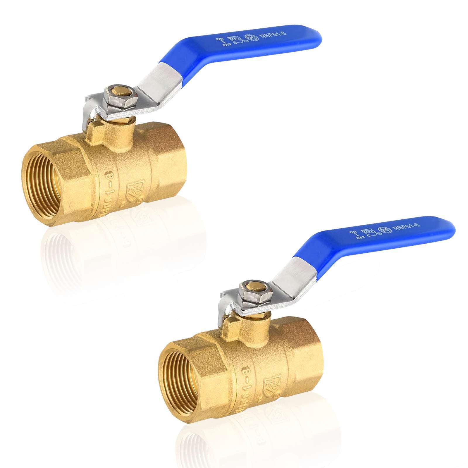 fnpt ball valve lead free 16