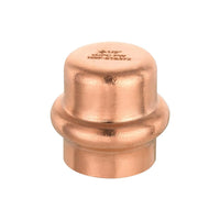 1/2" press copper cap (lead free)