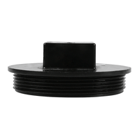 ABS DWV MPT Cleanout Plug - Pick Size to Add