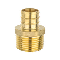 pex-b-crimp-3/4"-pex-x-1"-male-threaded-adapter-(lead-free)