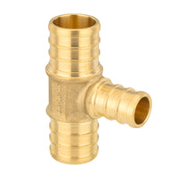 pex b crimp x pex reducing tee lead free