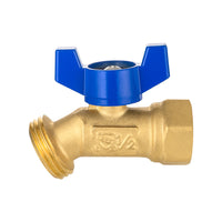 1/2" fnpt 3/4" ght spigot, hose bibb valve