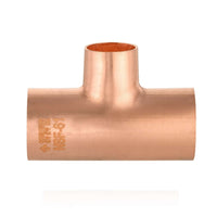 1" 1" 1/2" copper reducing tee