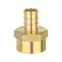 pex-b crimp 1/2" pex 3/4" female threaded adapter (lead free)
