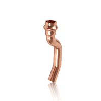 1/2" Press Copper Street Crossover Coupling
