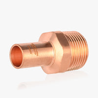 1/2" ftg press 3/4" male threaded copper street adapter (lead free)