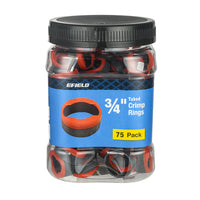 pex copper rings 3/4" , w/end stop, 75 pro pack