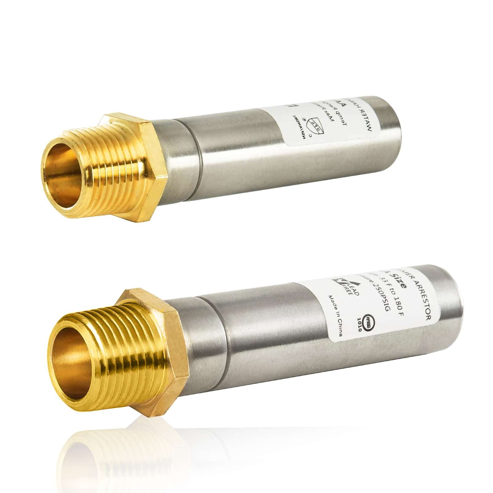 straight water hammer arrestor stainless steel 8