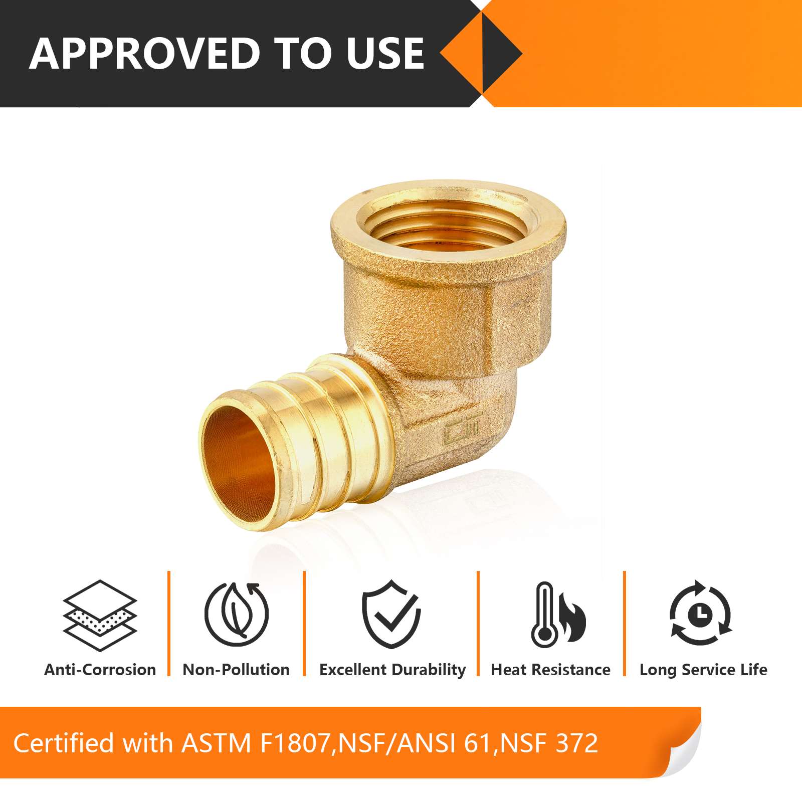 30 pcs pex-b crimp 3/4