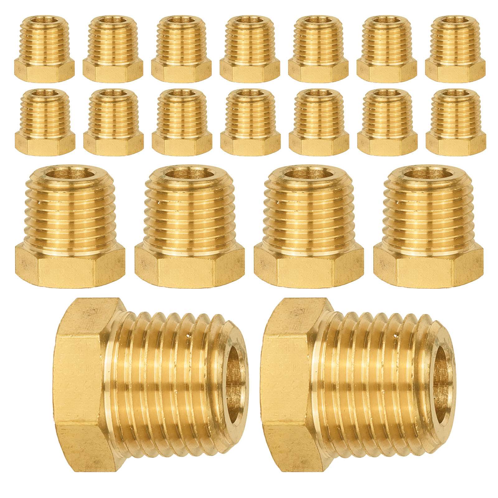 male npt hex plug 10