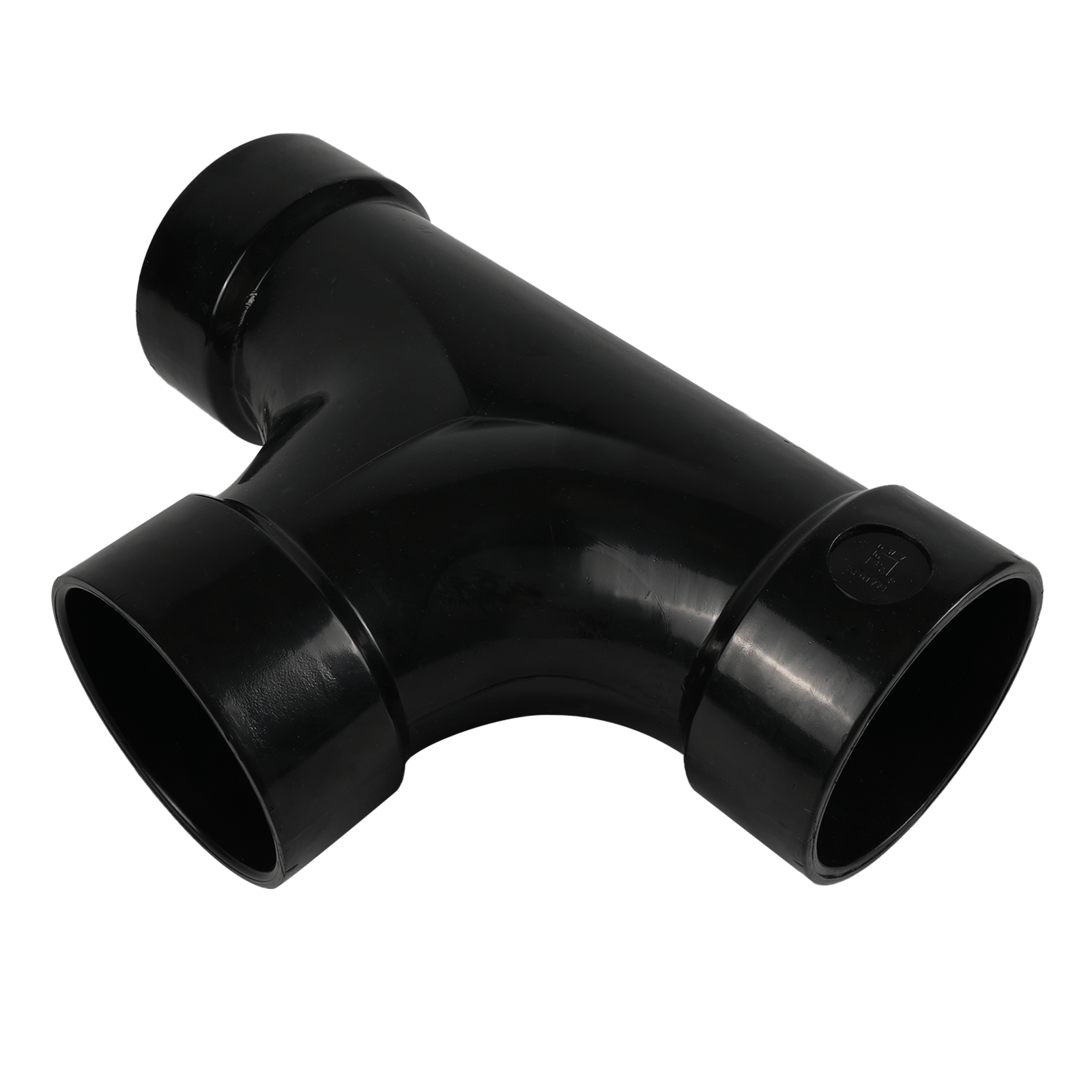 ABS DWV HUB x HUB x HUB 2-Way Cleanout - Pick Size to Add
