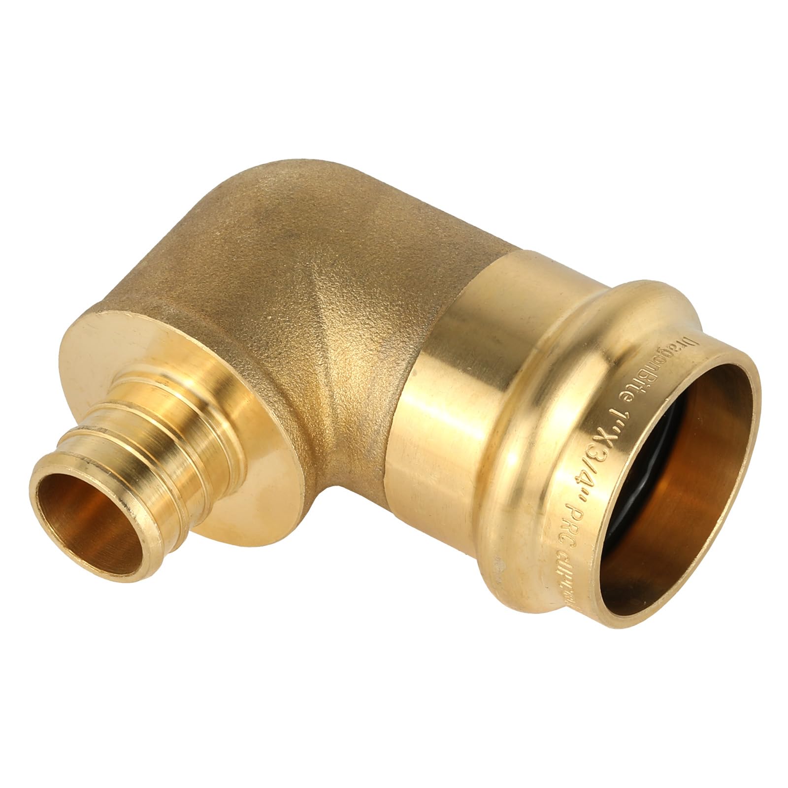 Press x PEX Crimp Brass Elbow (Lead Free) - Pick Size to Add