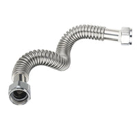 3/4" fip 3/4" fip 18" ss corrugated hose