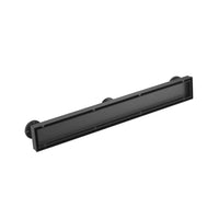 linear shower drain 24" comes with matte black polished 2 in 1 panels, tile insert shower drain, equipped with adjustableft,hair filters 7