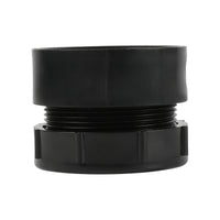 1-1/2"x1-1/4" abs dwv spigot x slip-joint trap adapter w/plastic nuts