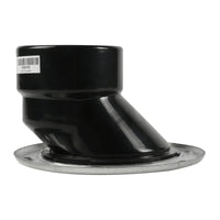 4" x 3" hub abs dwv offset adjustable closet flange
