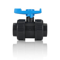 1-1/2" pvc true union ball valve sch 40/80